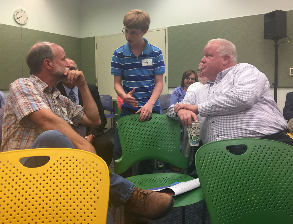 Cody Heyer asks Fred Parry and Brenndan Riddles questions (copy)